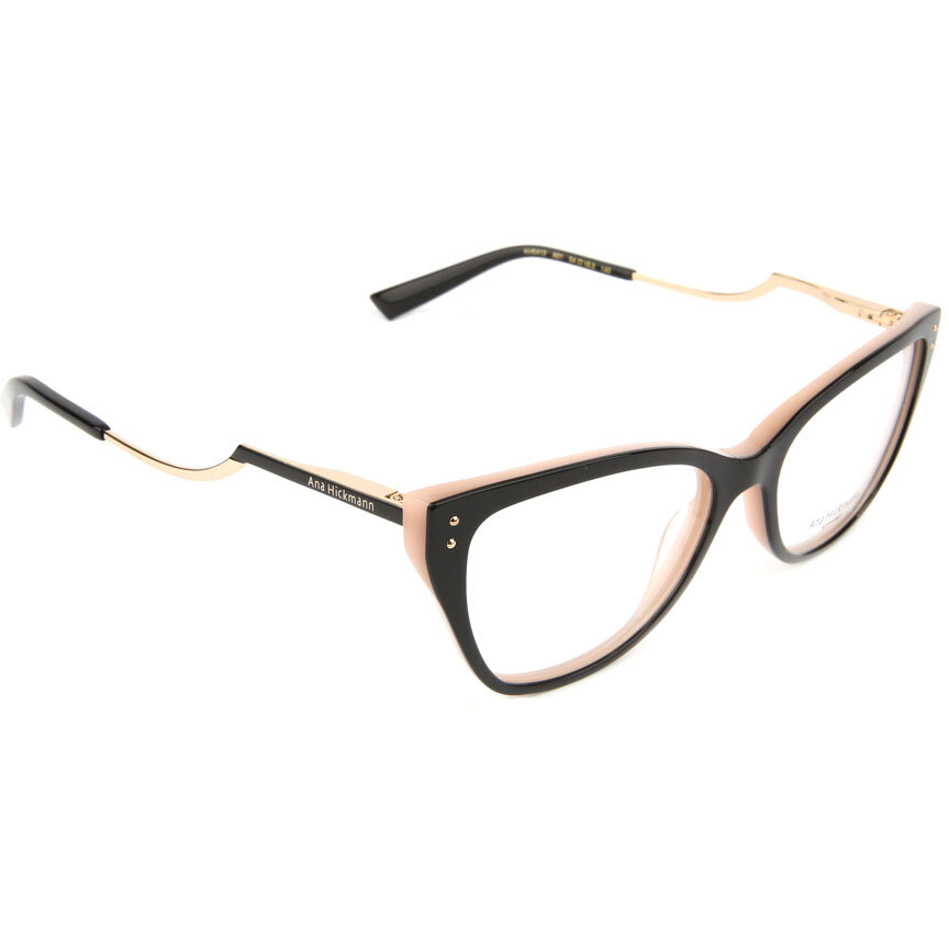 Rame Ochelari de Vedere Ochi de pisica Ana Hickmann AH6412 A01 negre de dama cu comanda online