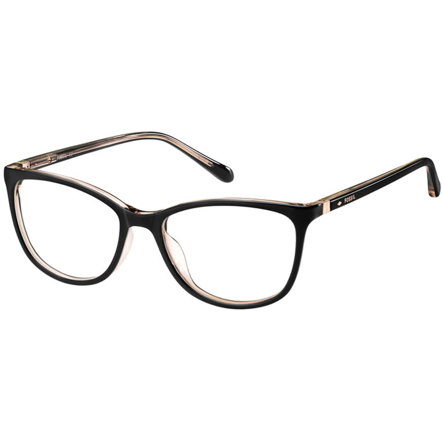 Rame Ochelari de Vedere Ochi de pisica Fossil FOS 7071 3H2 negre de dama cu comanda online