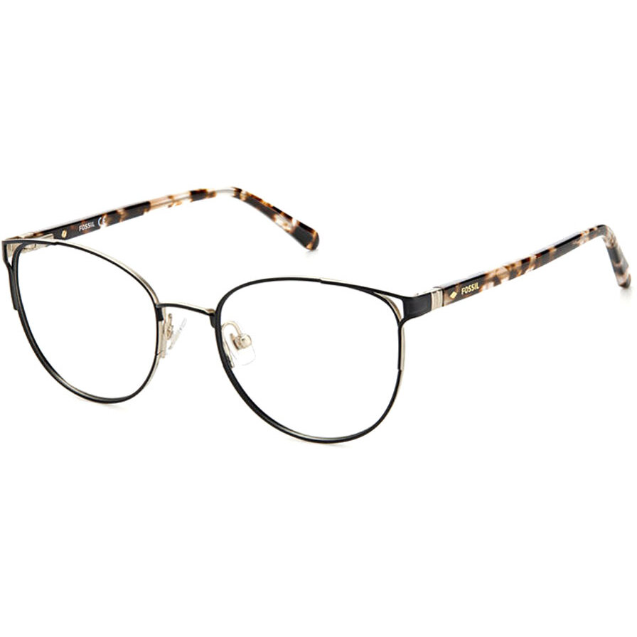 Rame Ochelari de Vedere Ochi de pisica Fossil FOS 7095 003 negre de dama cu comanda online