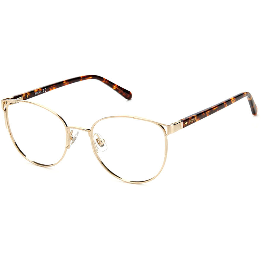 Rame Ochelari de Vedere Ochi de pisica Fossil FOS 7095 J5G aurii de dama cu comanda online