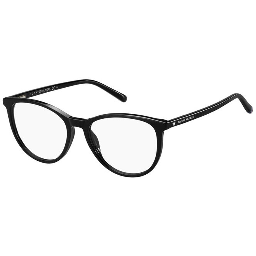 Rame Ochelari de Vedere Ochi de pisica Tommy Hilfiger TH 1751 807 negre de dama cu comanda online