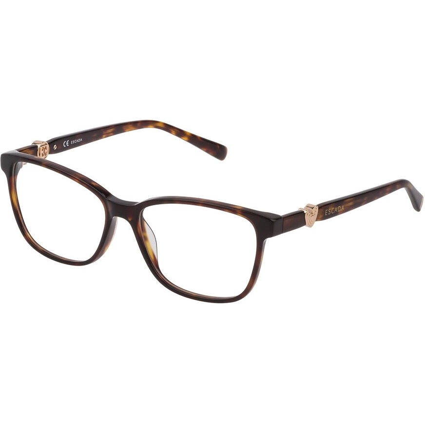 Rame Ochelari de Vedere Patrate Escada VESA90 0743 havana de dama cu comanda online