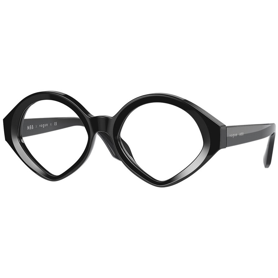 Rame Ochelari de Vedere Patrate Vogue VO5397 W44 negre de dama cu comanda online