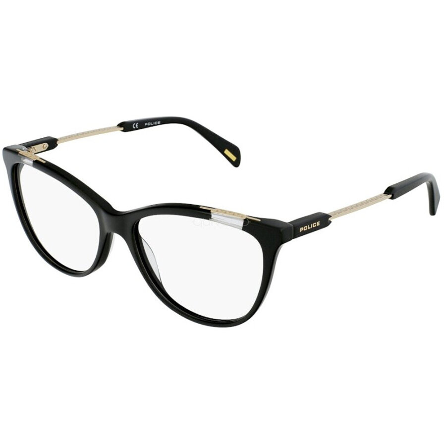Rame Ochelari de Vedere Police VPLC29 0700 negre Rectangulare de dama cu comanda online