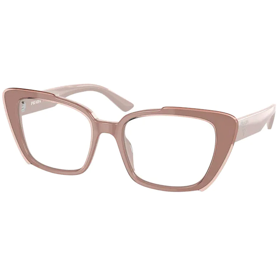 Rame Ochelari de Vedere Prada PR 01YV 07V1O1 roz Rectangulare de dama cu comanda online