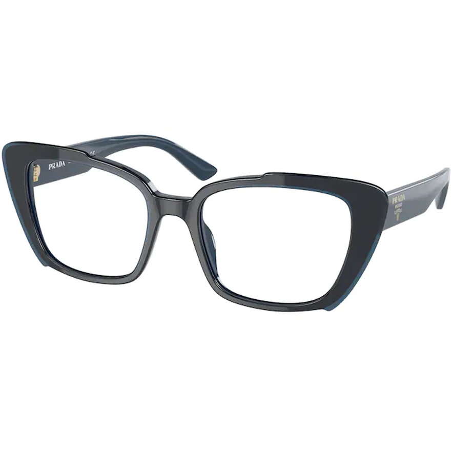 Rame Ochelari de Vedere Prada PR 01YV 08V1O1 albastre Rectangulare de dama cu comanda online