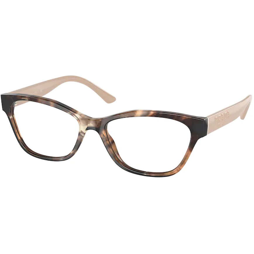Rame Ochelari de Vedere Prada PR 03WV 07R1O1 havana Rectangulare de dama cu comanda online