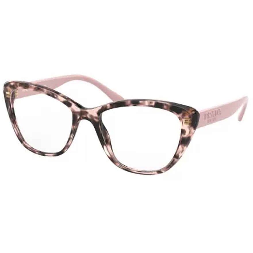 Rame Ochelari de Vedere Prada PR 04WV ROJ1O1 havana Fluture de dama cu comanda online