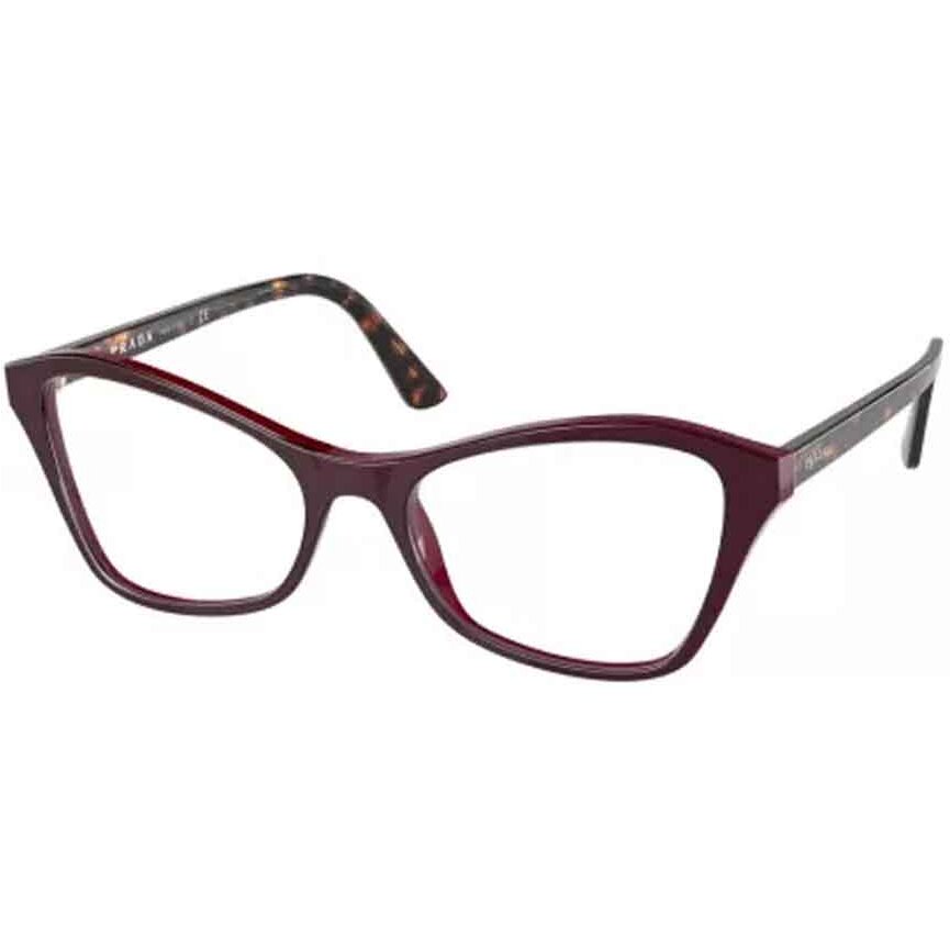 Rame Ochelari de Vedere Prada PR 11XV UAN1O1 visinii Fluture de dama cu comanda online