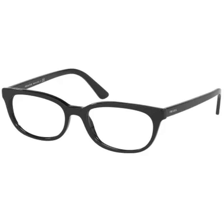 Rame Ochelari de Vedere Prada PR 13VV 1AB1O1 negre Ovale de dama cu comanda online