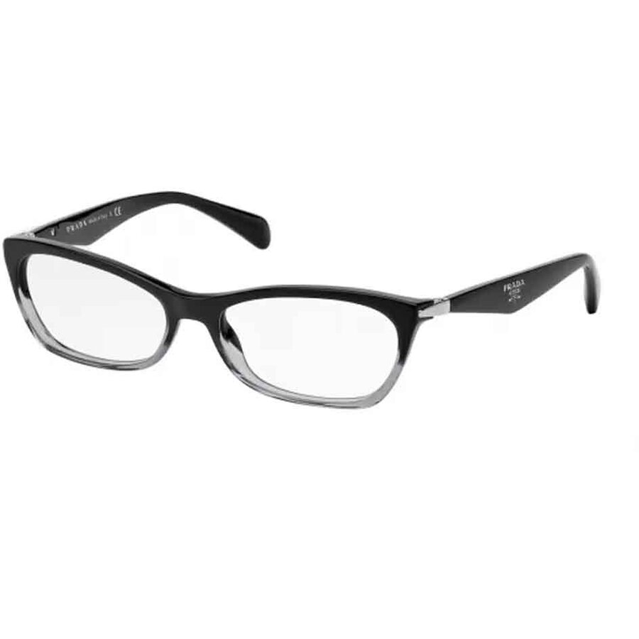Rame Ochelari de Vedere Prada PR 15PV ZYY1O1 negre Patrate de dama cu comanda online