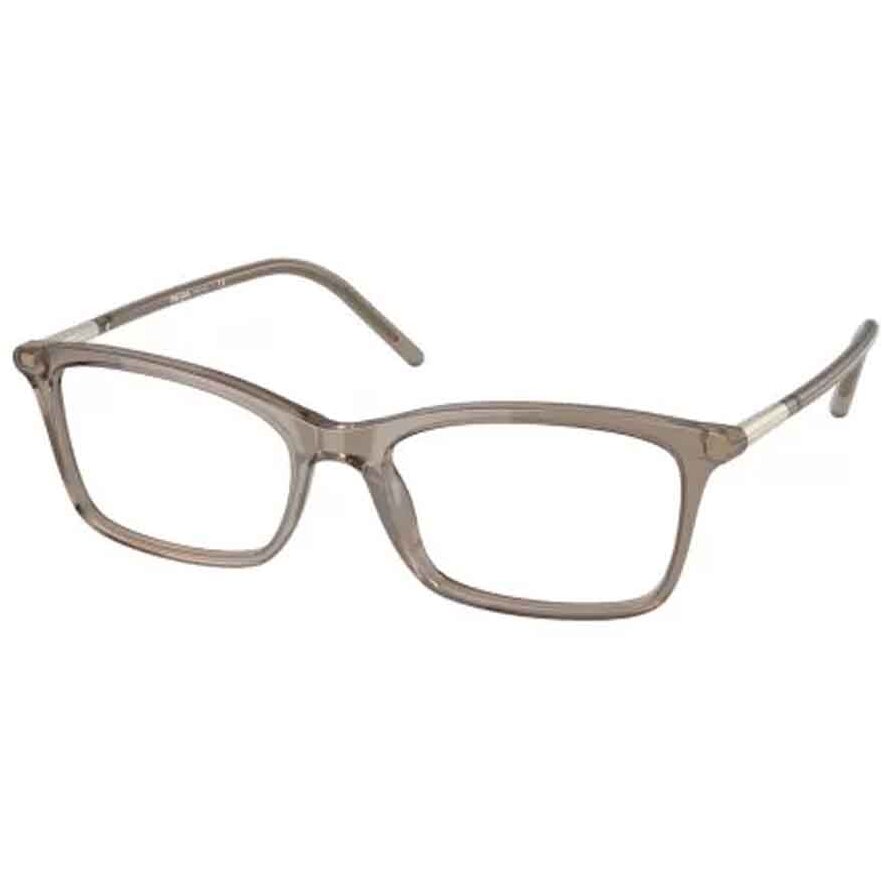 Rame Ochelari de Vedere Prada PR 16WV 05N1O1 maro Rectangulare de dama cu comanda online