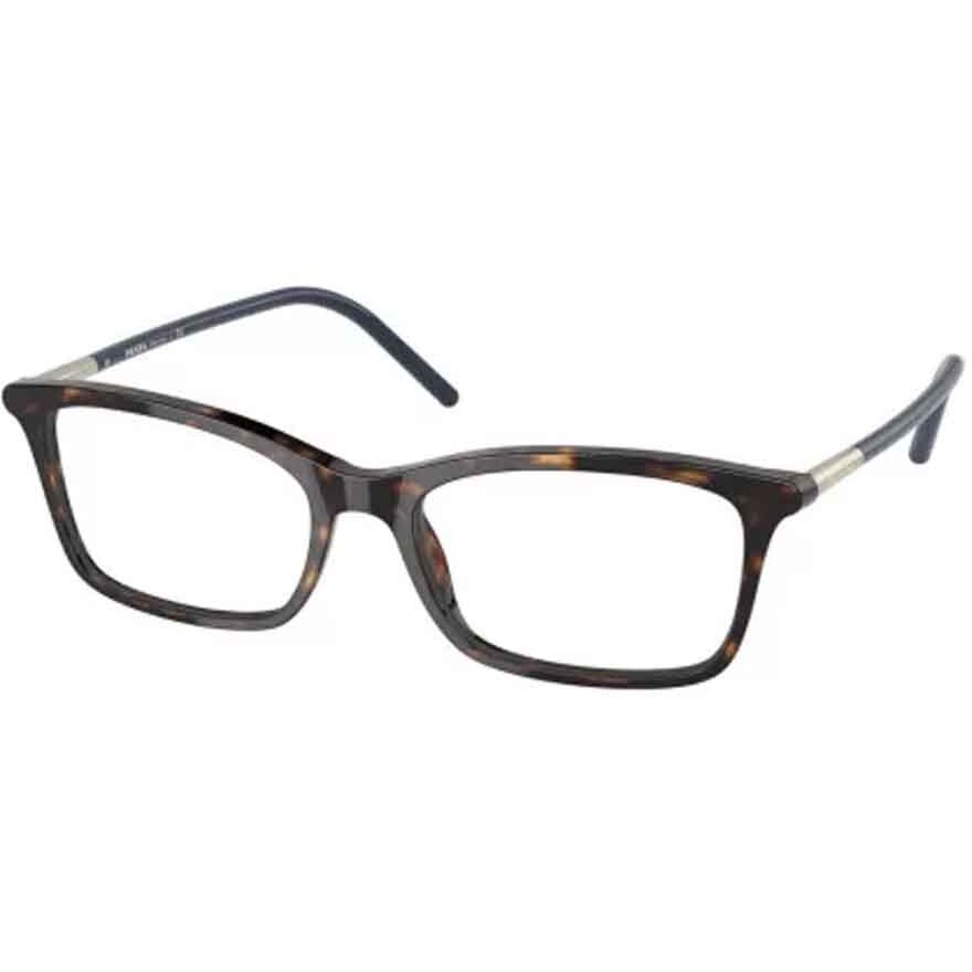 Rame Ochelari de Vedere Prada PR 16WV 2AU1O1 havana Rectangulare de dama cu comanda online