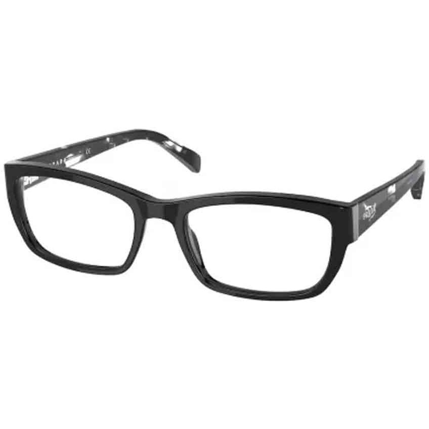 Rame Ochelari de Vedere Prada PR 18OV 07E1O1 negre Rectangulare de dama cu comanda online