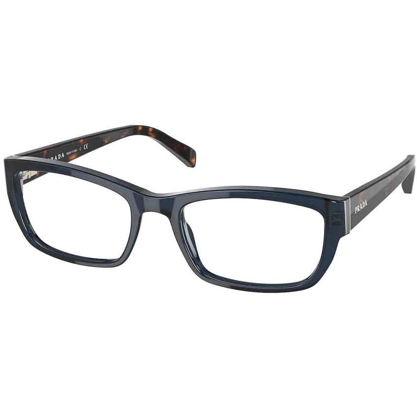 Rame Ochelari de Vedere Prada PR 18OV 08Q1O1 albastre Rectangulare de dama cu comanda online
