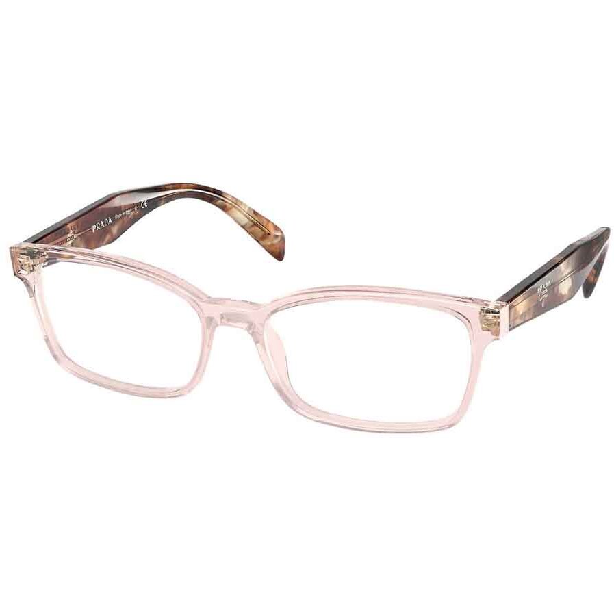 Rame Ochelari de Vedere Prada PR 18TV 5381O1 roz Rectangulare de dama cu comanda online