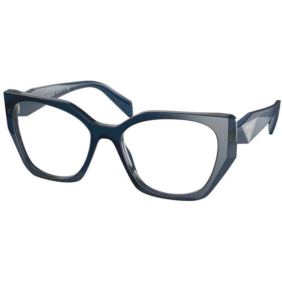 Rame Ochelari de Vedere Prada PR 18WV 08Q1O1 albastre Patrate de dama cu comanda online