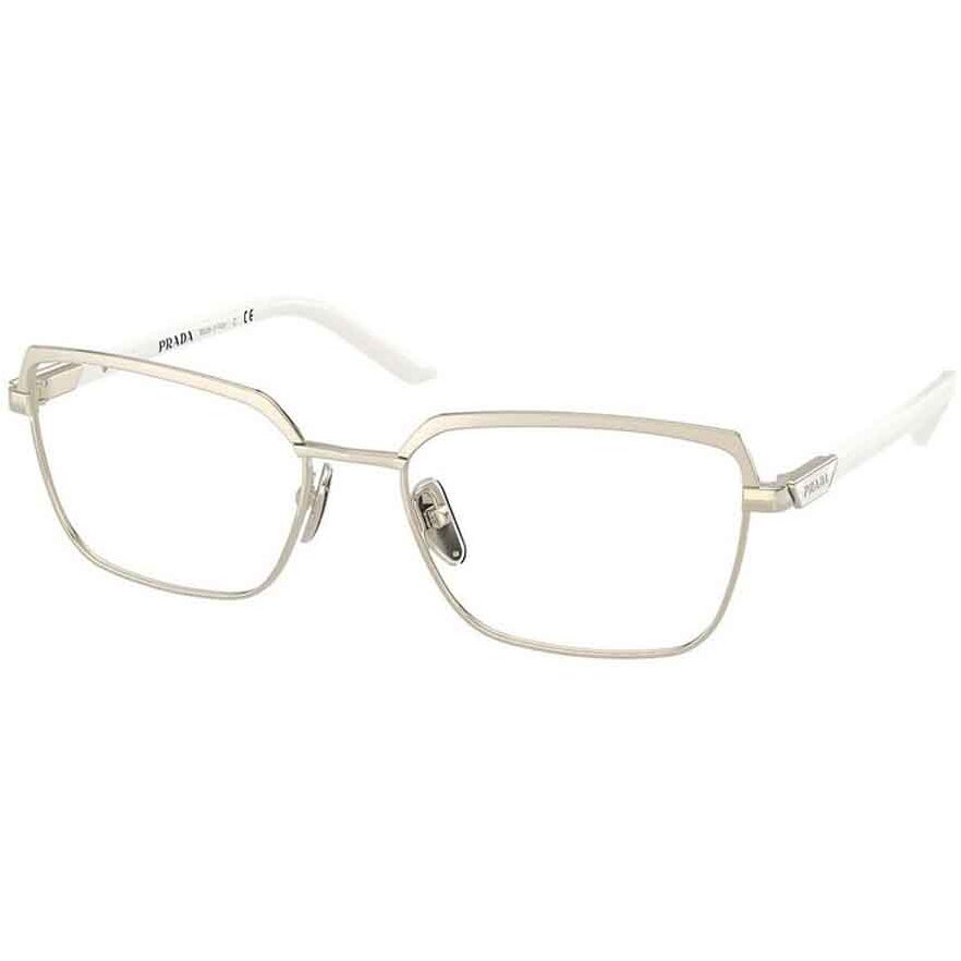 Rame Ochelari de Vedere Prada PR 56YV ZVN1O1 aurii Fluture de dama cu comanda online