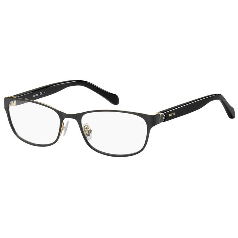 Rame Ochelari de Vedere Rectangulare Fossil FOS 7023 003 negre de dama cu comanda online