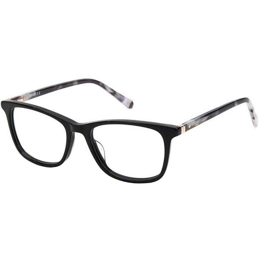 Rame Ochelari de Vedere Rectangulare Fossil FOS 7085 807 negre de dama cu comanda online
