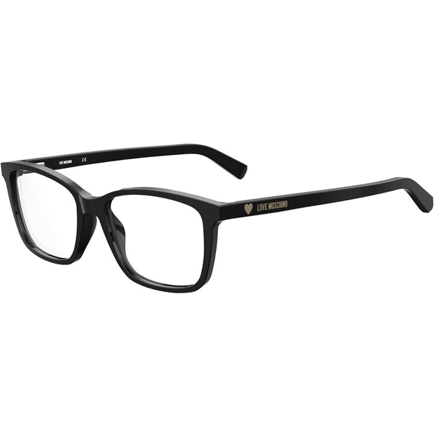 Rame Ochelari de Vedere Rectangulare Love Moschino MOL566 807 negre de dama cu comanda online