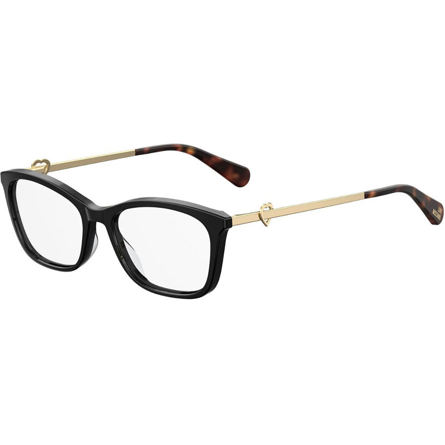 Rame Ochelari de Vedere Rectangulare Moschino Love MOL528 807 negre de dama cu comanda online