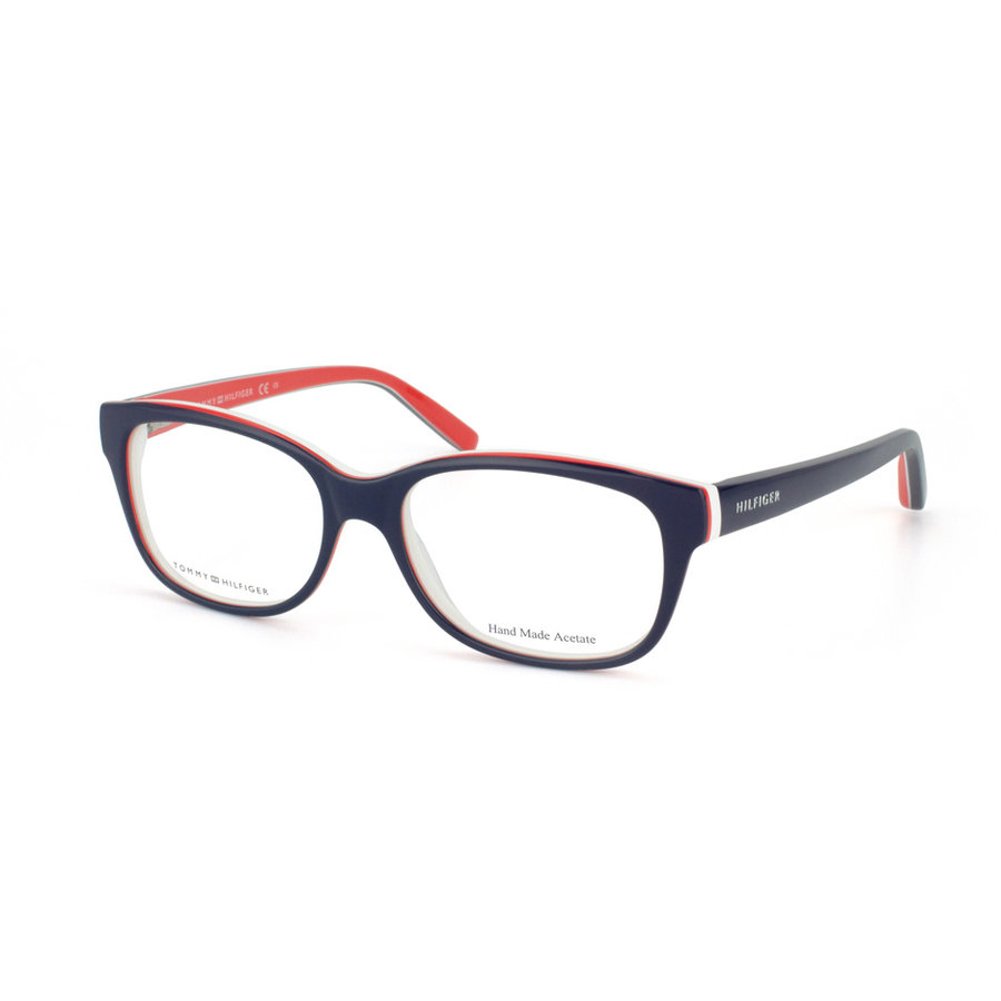 Rame Ochelari de Vedere Rectangulare Tommy Hilfiger TH 1017 UNN 50 albastre de dama cu comanda online