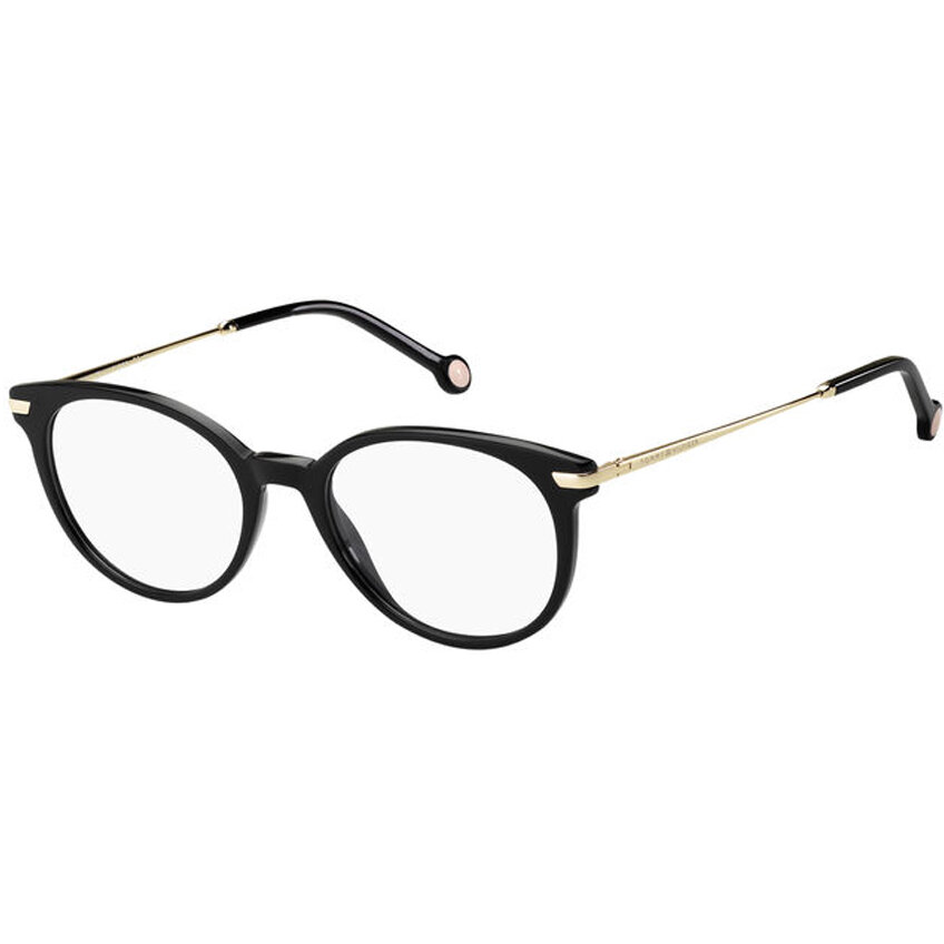 Rame Ochelari de Vedere Rotunde Tommy Hilfiger TH 1821 807 negre de dama cu comanda online