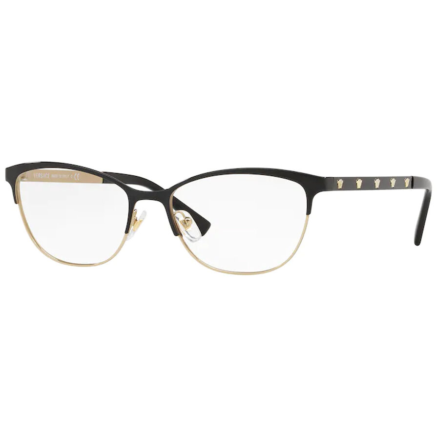 Rame Ochelari de Vedere Versace VE1251 1366 negre Ochi de pisica de dama cu comanda online