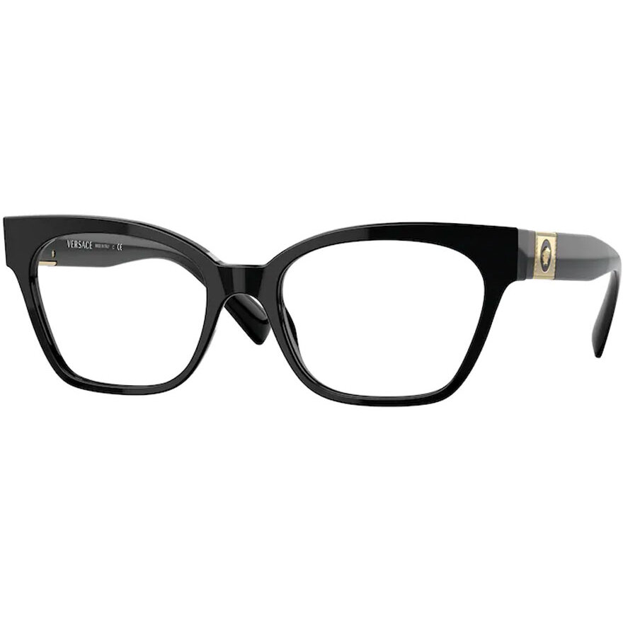 Rame Ochelari de Vedere Versace VE3294 GB1 negre Ochi de pisica de dama cu comanda online