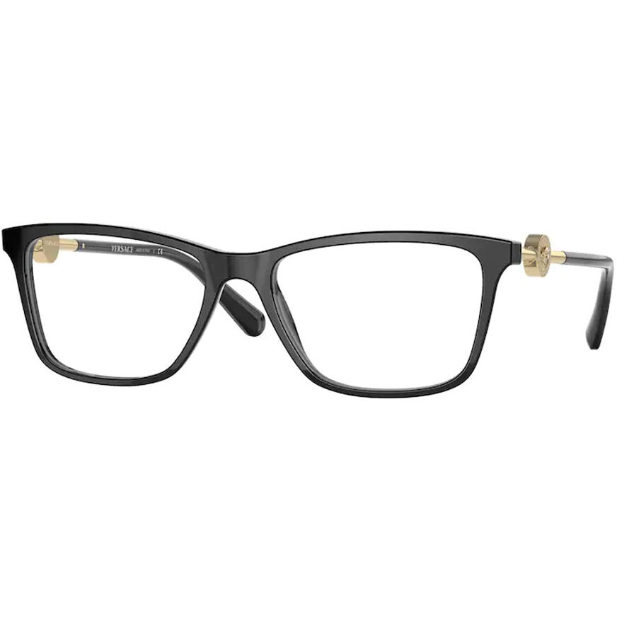 Rame Ochelari de Vedere Versace VE3299B GB1 negre Patrate de dama cu comanda online