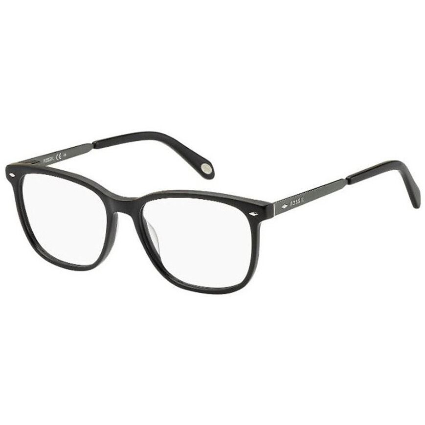 Rame Patrate Ochelari de Vedere Fossil FOS 6091 HD1 negre pentru Barbati cu comanda online