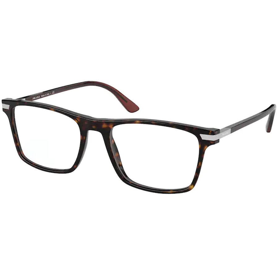 Rame Prada PR 01WV 01A1O1 Rectangulare havana pentru Ochelari de Vedere Barbati cu comanda online