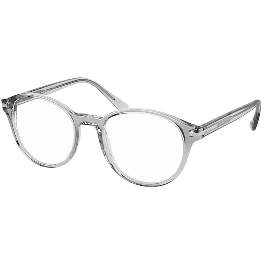 Rame Prada PR 13WV U431O1 Rotunde gri pentru Ochelari de Vedere Barbati cu comanda online