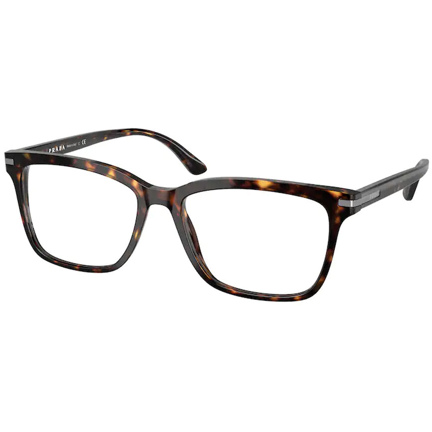 Rame Prada PR 14WV 2AU1O1 Rectangulare havana pentru Ochelari de Vedere Barbati cu comanda online