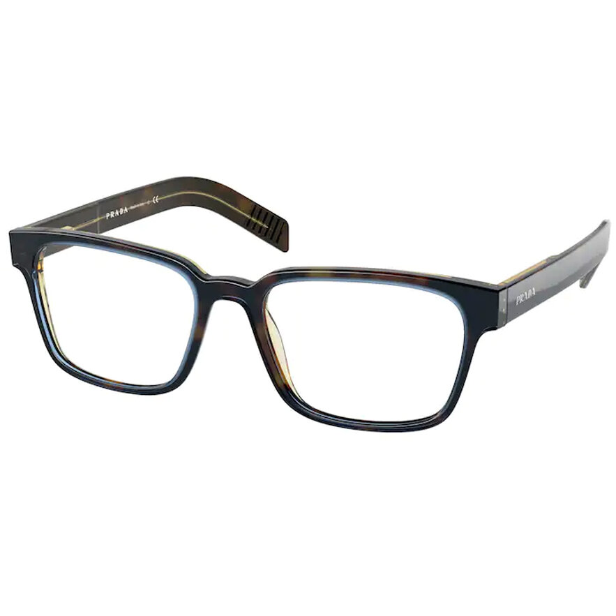 Rame Prada PR 15WV ZXH1O1 Rectangulare havana pentru Ochelari de Vedere Barbati cu comanda online