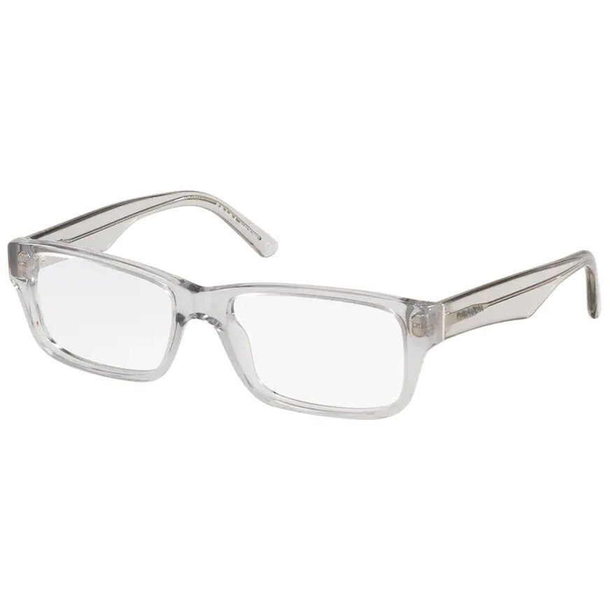 Rame Prada PR 16MV U431O1 Rectangulare gri pentru Ochelari de Vedere Barbati cu comanda online