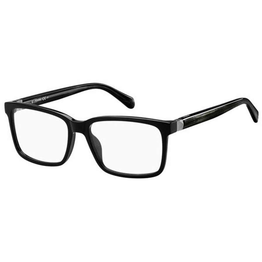 Rame Rectangulare Ochelari de Vedere Fossil FOS 7035 807 negre pentru Barbati cu comanda online