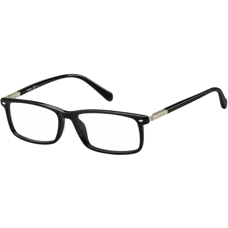 Rame Rectangulare Ochelari de Vedere Fossil FOS 7067 807 negre pentru Barbati cu comanda online