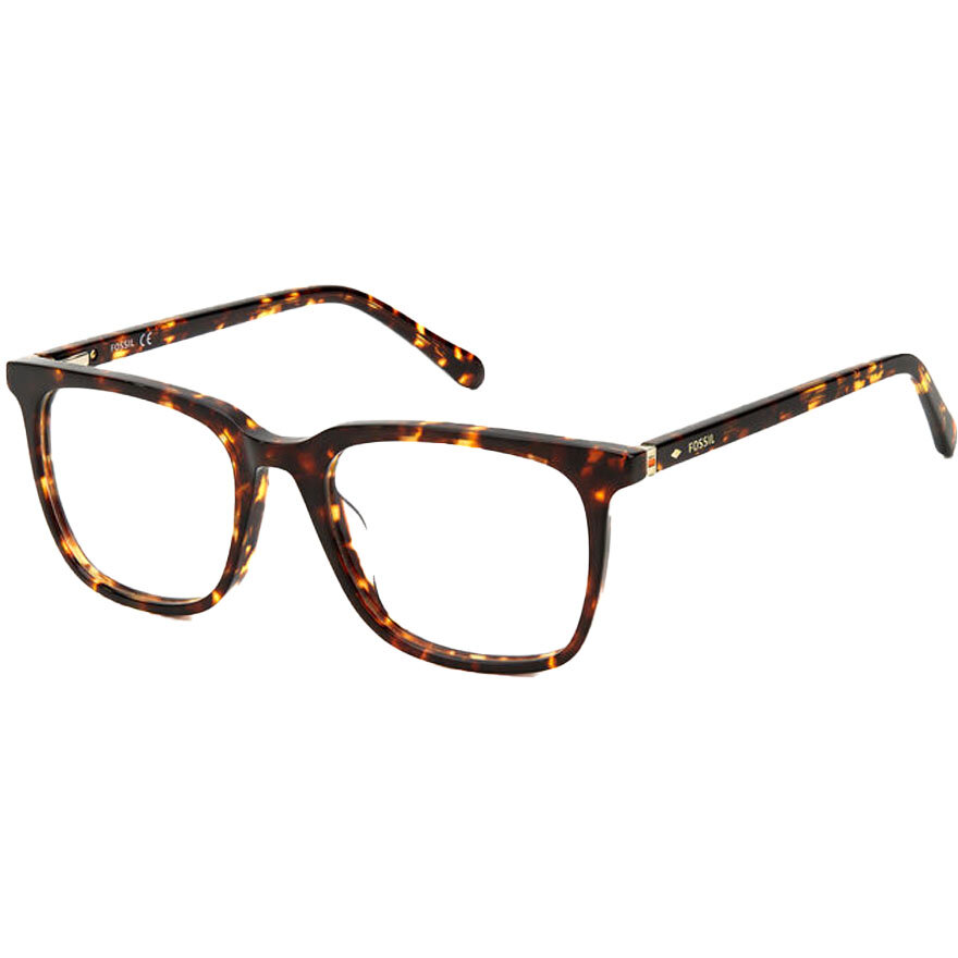 Rame Rectangulare Ochelari de Vedere Fossil FOS 7089 086 havana pentru Barbati cu comanda online