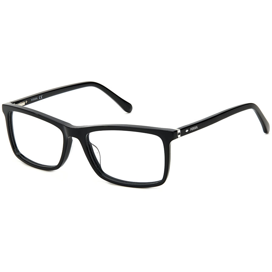 Rame Rectangulare Ochelari de Vedere Fossil FOS 7090/G 807 negre pentru Barbati cu comanda online