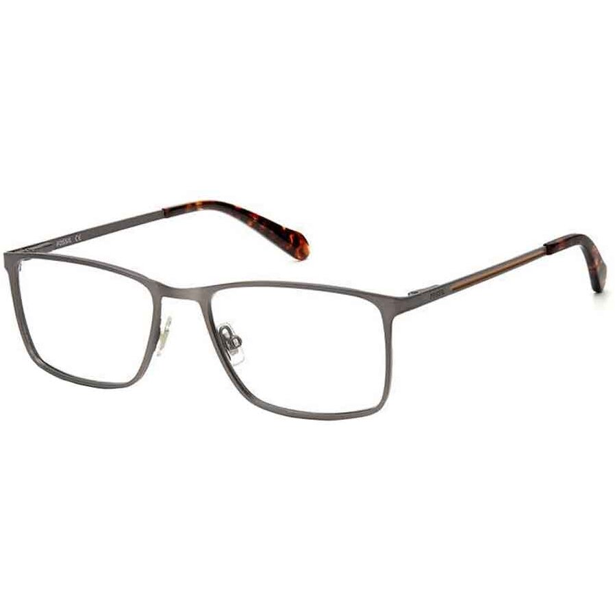 Rame Rectangulare Ochelari de Vedere Fossil FOS 7091/G R80 argintii pentru Barbati cu comanda online
