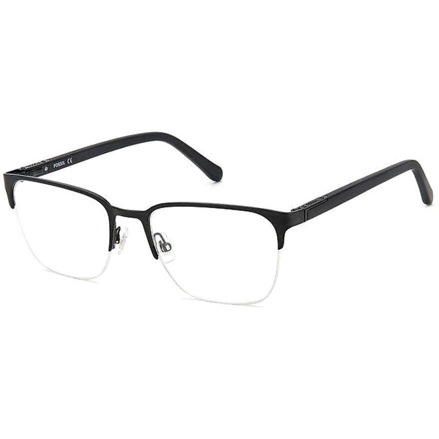 Rame Rectangulare Ochelari de Vedere Fossil FOS 7110/G 003 negre pentru Barbati cu comanda online