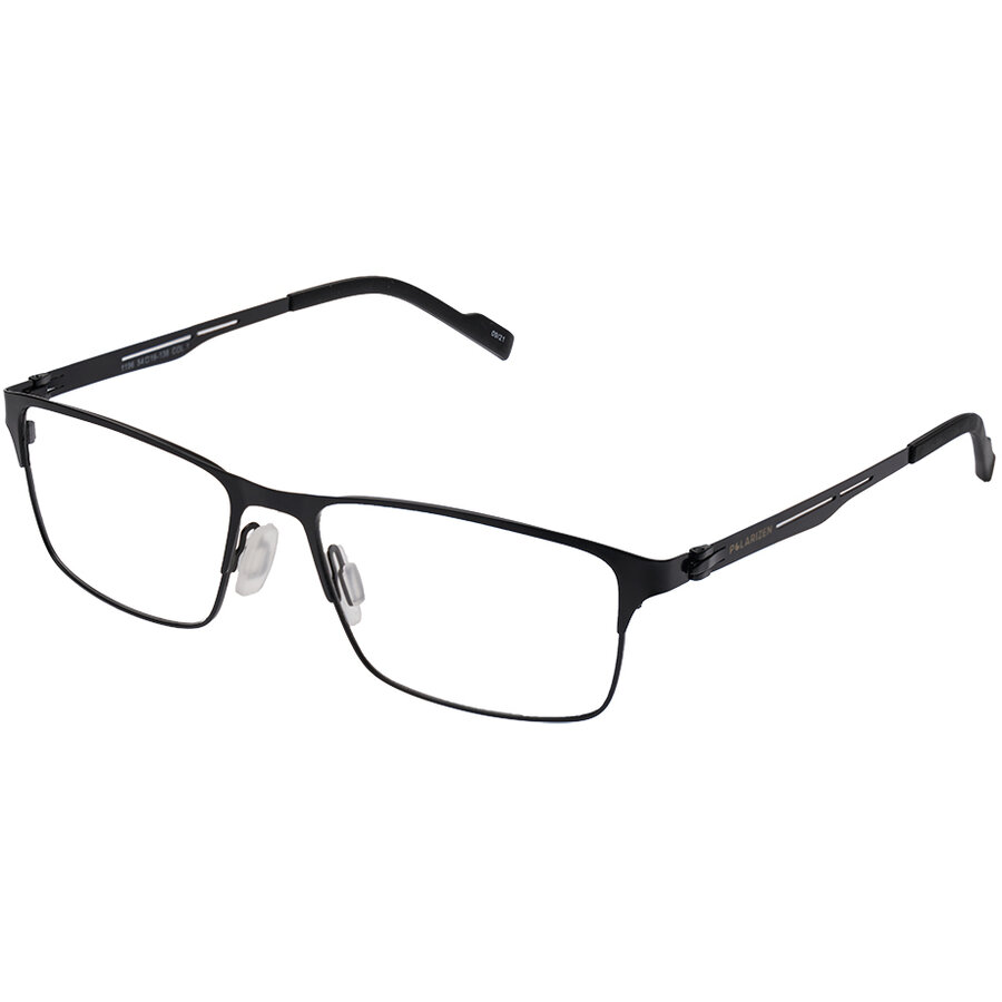 Rame Rectangulare Ochelari de Vedere Polarizen 1196 COL1 negre pentru Barbati cu comanda online