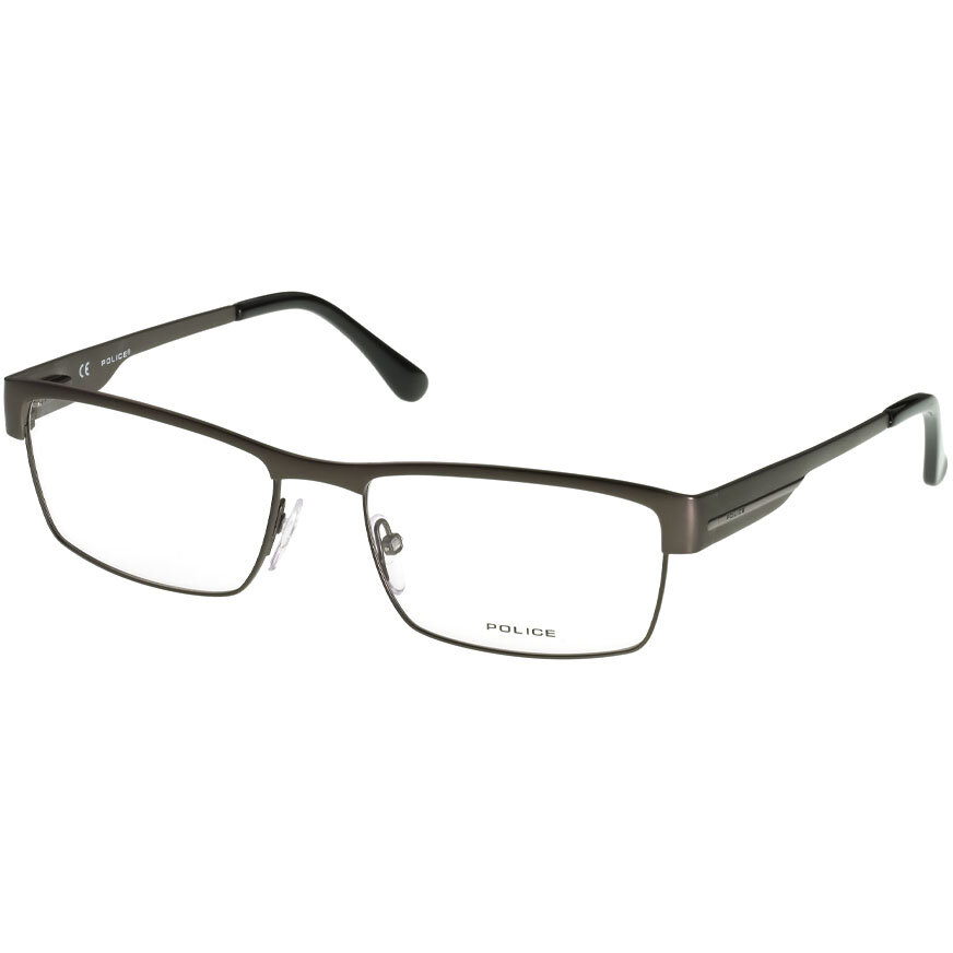 Rame Rectangulare Ochelari de Vedere Police V8605 627 gri pentru Barbati cu comanda online