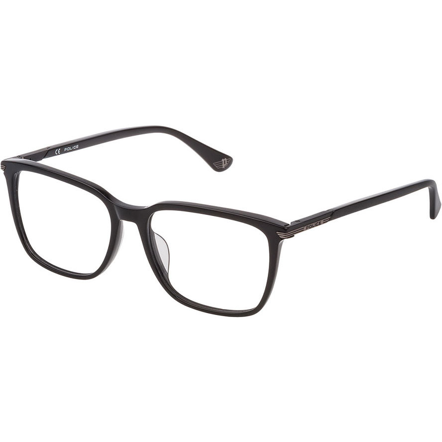 Rame Rectangulare Ochelari de Vedere Police VPL792 0700 negre pentru Barbati cu comanda online