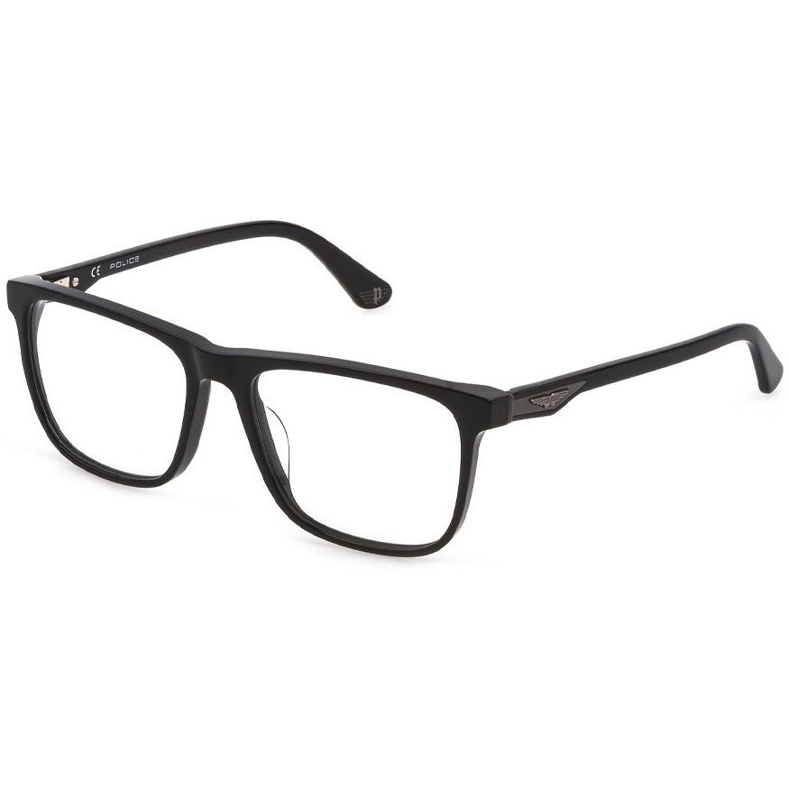 Rame Rectangulare Ochelari de Vedere Police VPLB57 0700 negre pentru Barbati cu comanda online
