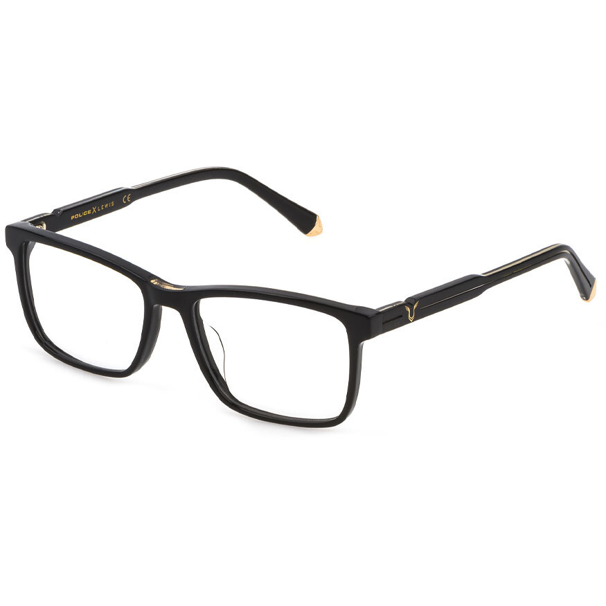 Rame Rectangulare Ochelari de Vedere Police VPLC52 0BLK negre pentru Barbati cu comanda online