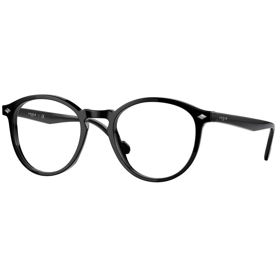 Rame Rotunde Ochelari de Vedere Vogue VO5367 W44 negre pentru Barbati cu comanda online