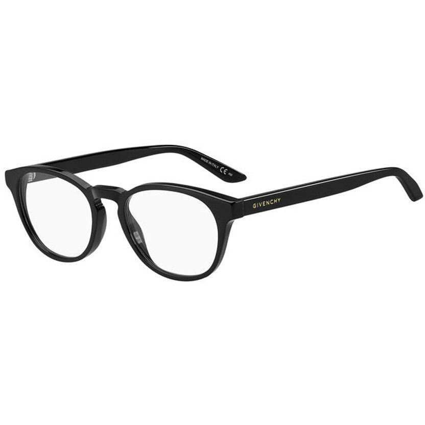 Rame Unisex Givenchy GV 0159 807 Ochelari de Vedere negre Rotunde cu comanda online